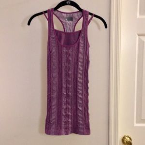 Athleta Tank Top NWOT XS Purple Top